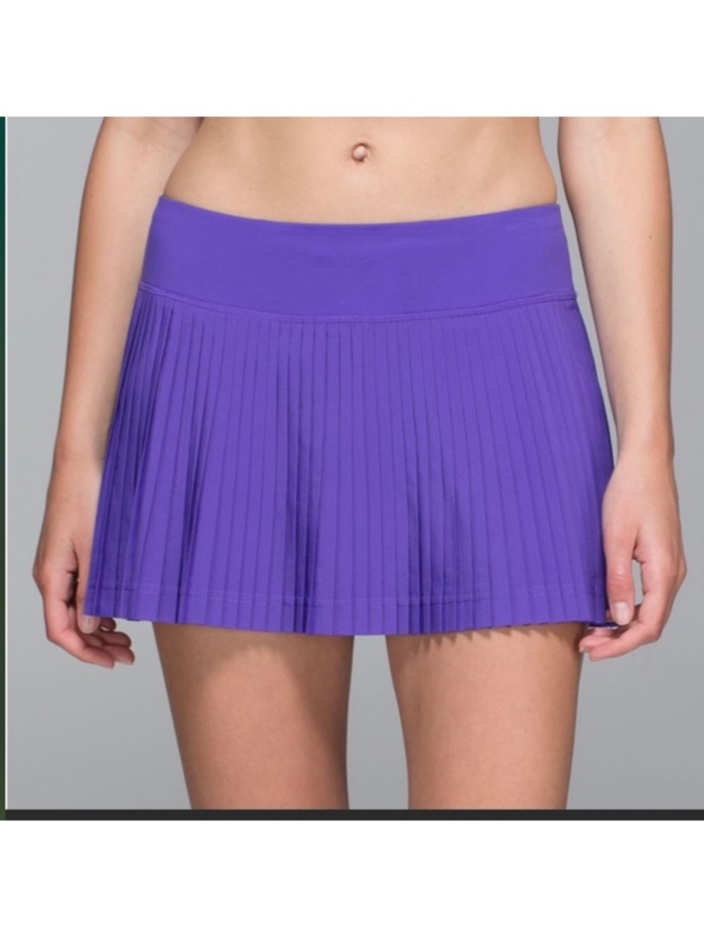 lululemon athletica Violet Pleated Athletic Skort